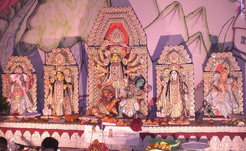 DurgaMaaGroup.jpg - Ma Durga Protima (Full Set)